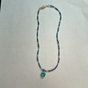 I made this handcrafted, stylish, cheap, unisex, beaded necklace.